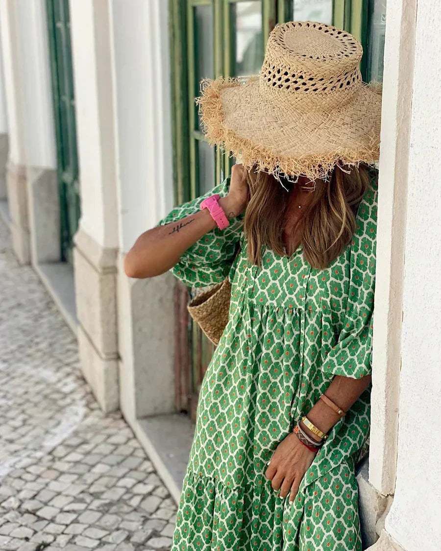 Fiona™ | Boho Chic Maximal Dress