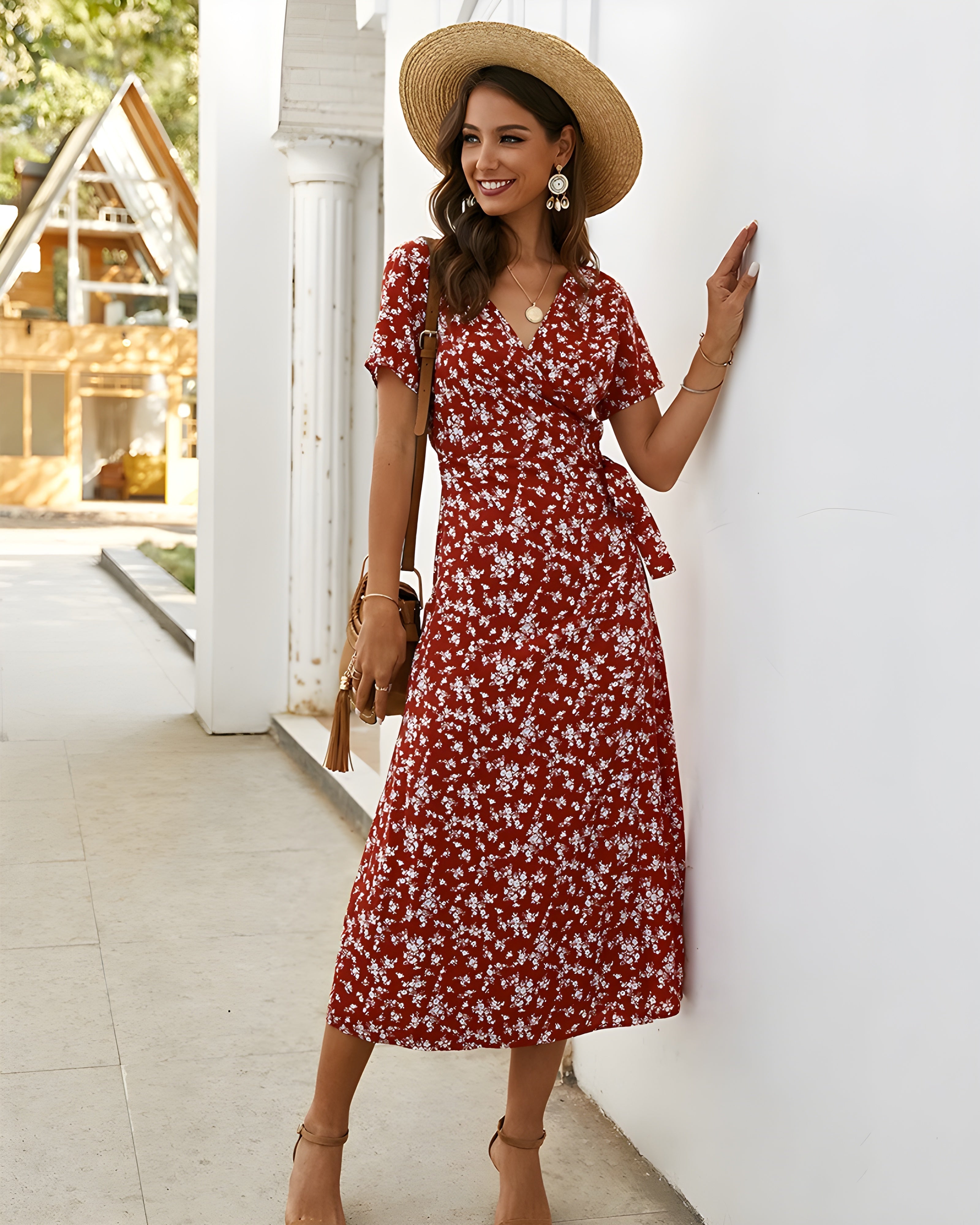 Gunvor™ | Elegantiška Maxi Suknelė su Flattering Siluetu