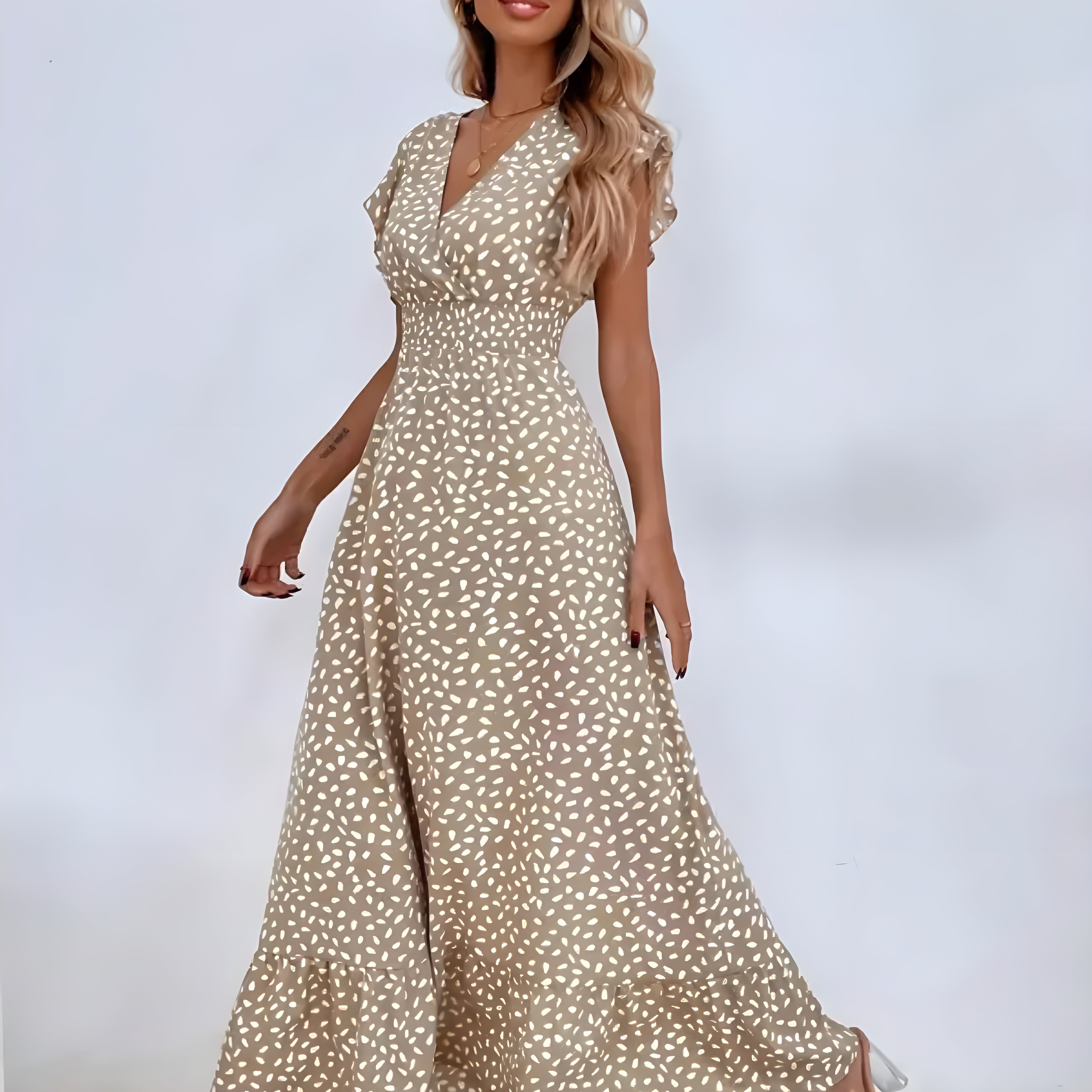 Ingrid Lie™ | Elegant Maxi Dress with Flattering Silhouette