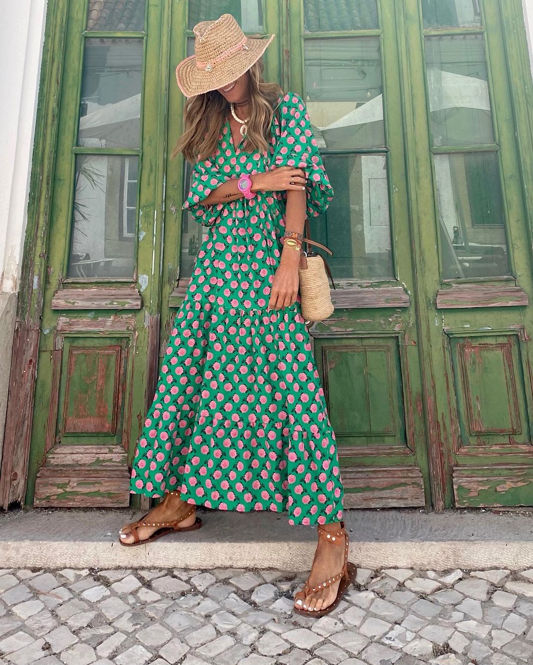 Fiona™ | Boho Chic Maximal Dress